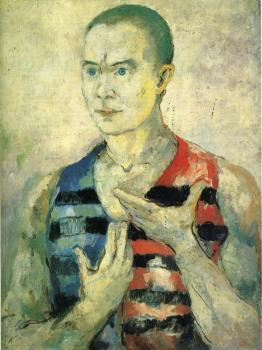 Kazimir Malevich : Portrait of a Youth
